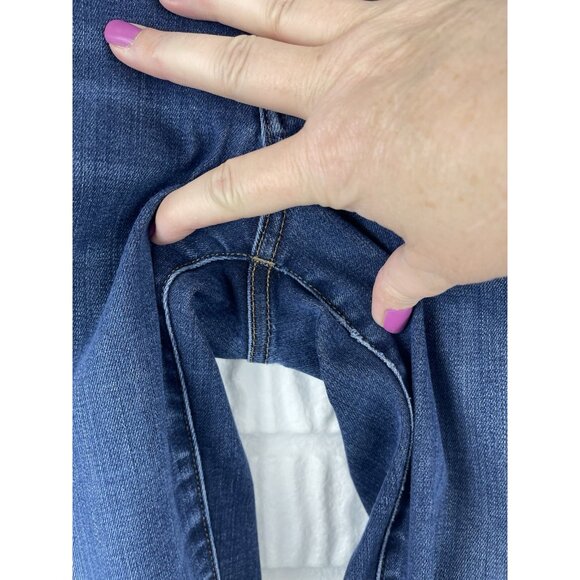 Madewell 9” High Rise Skinny Jeans in Larkspur Wash Tencel Edition 27 - Picture 10 of 13